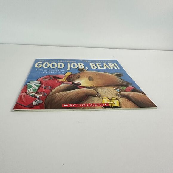 2/$6 Good Job, Bear! book by Carrie Weston-Camping-Animals (Paperback) - Picture 8 of 10